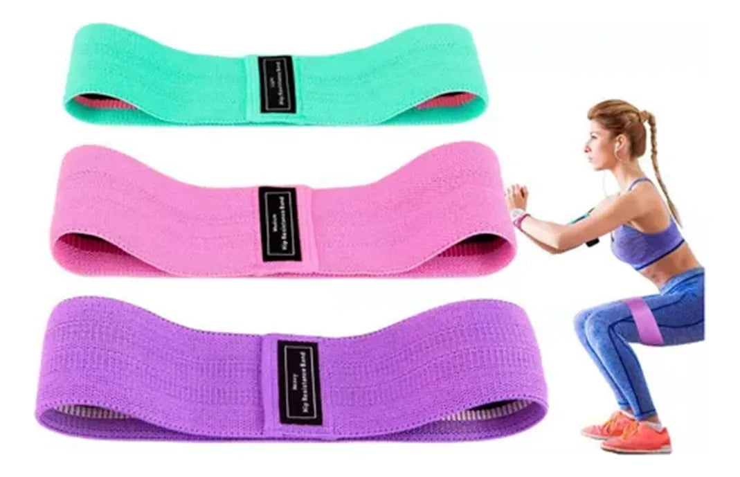 BANDAS ELASTICAS PARA PIERNAS Y GLUTEOS