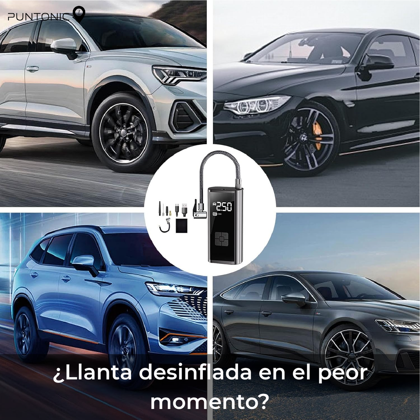 AutoAir Max | Solución inmediata para tu tranquilidad, infla al instante.