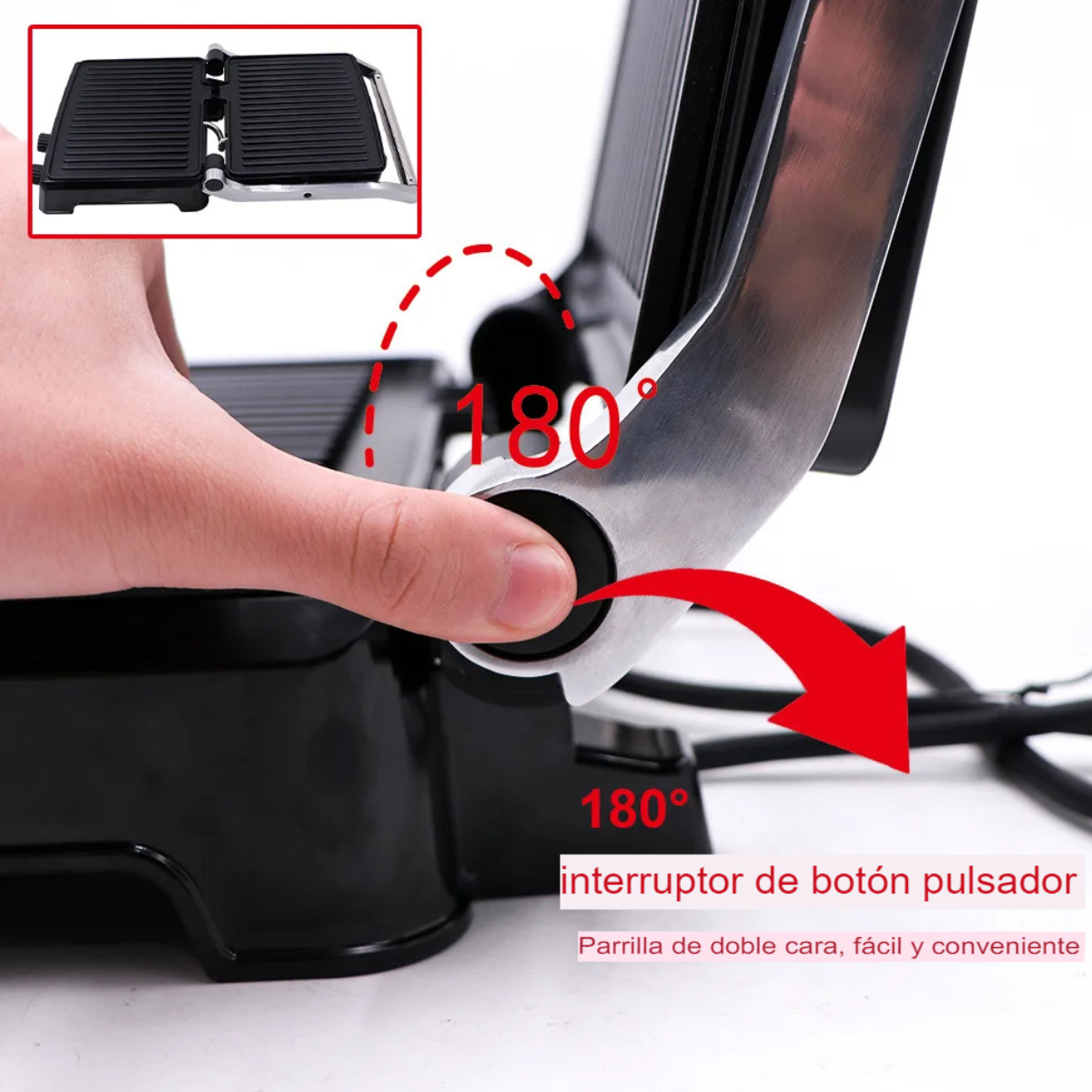 PLANCHA/ ASADOR ELECTRICO VERSATIL