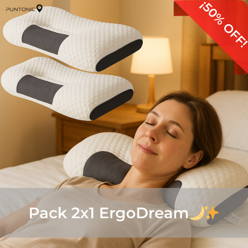 Pack x2 ErgoDream - Almohada Cervical