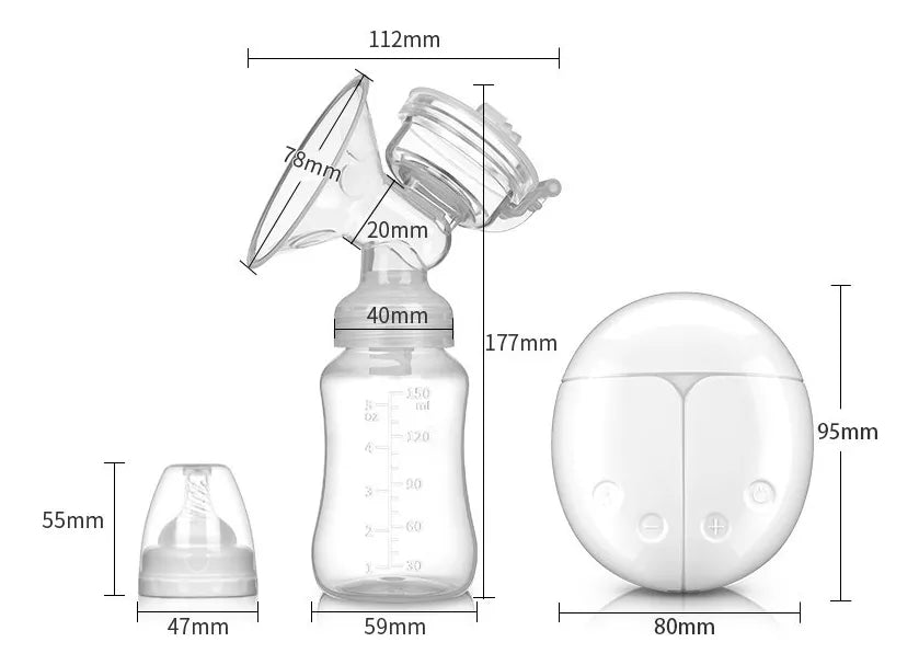 EXTRACTOR ELÉCTRICO DOBLE MAMA