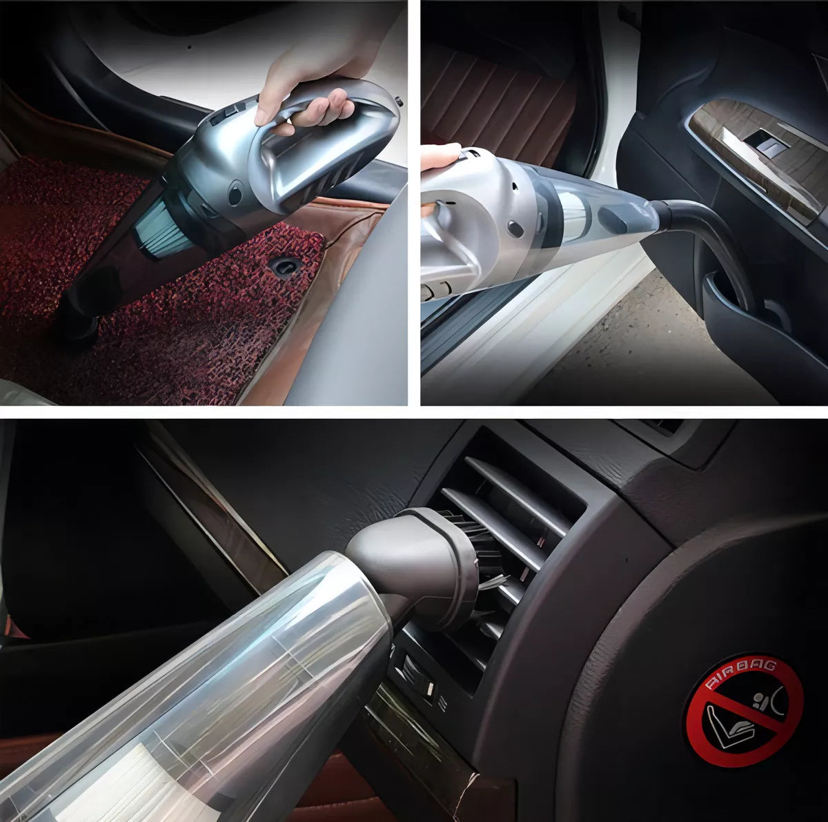 TurboClean Car - Aspiradora Portátil para autos