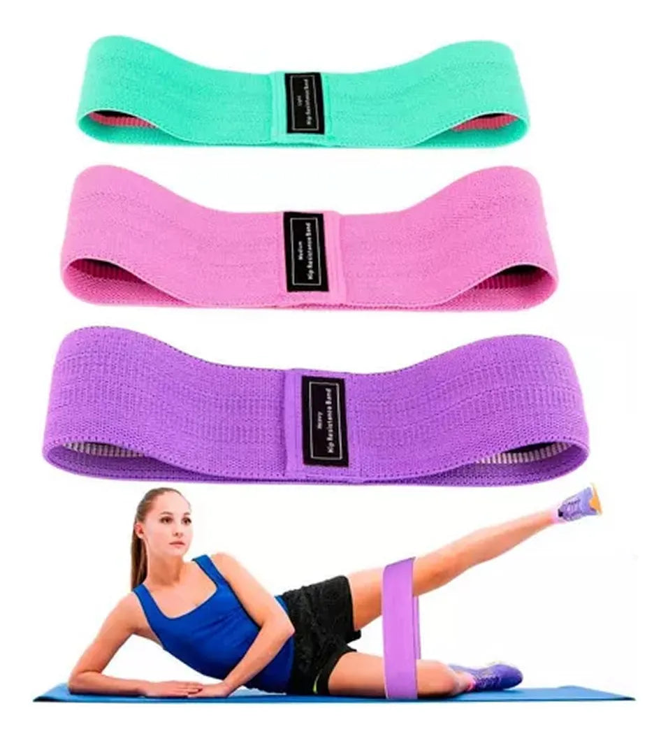 BANDAS ELASTICAS PARA PIERNAS Y GLUTEOS
