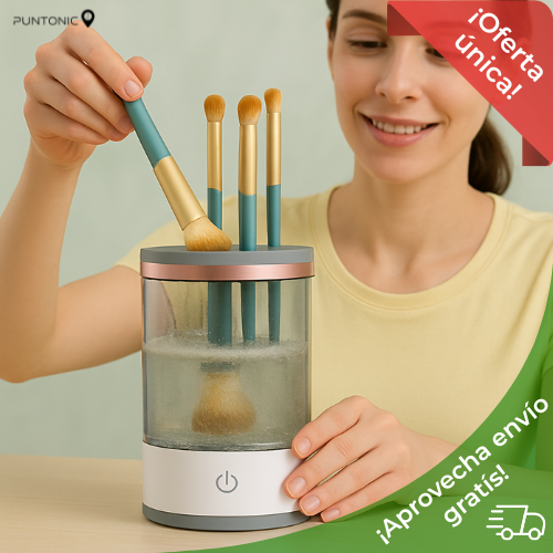 PureBrush - Limpiador Brochas de Maquillaje