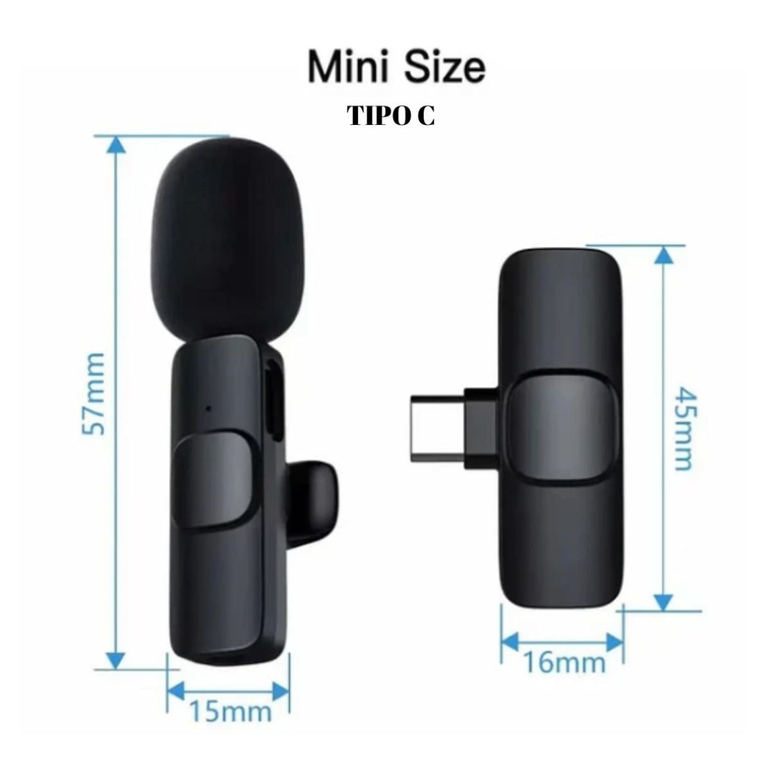 MICRÓFONO K8 INALÁMBRICO TIPO C